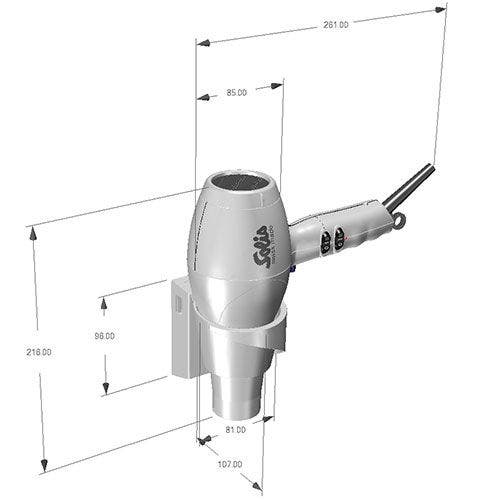 Solis Swiss Perfection Wall Mounted Zwart - Image 5